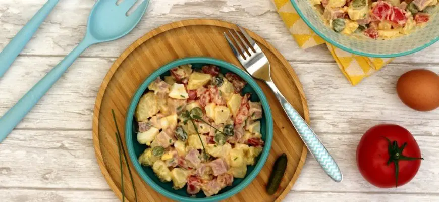 Legkiy pemontskiy salat amandine cooking