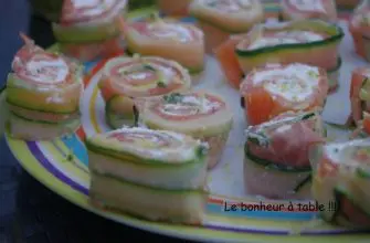 Maki s kopchenym lososem Schaste za stolom