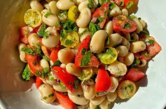 Salat iz marinovannoy maslyanoy fasoli tasty simply vegan