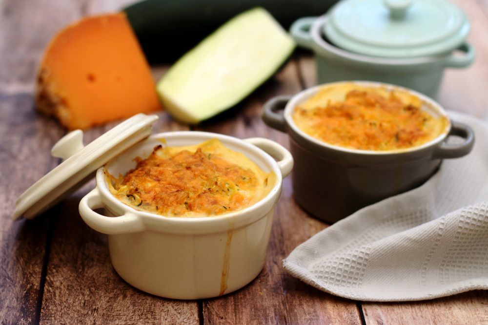 TSukkini i risovaya zapekanka mimolet